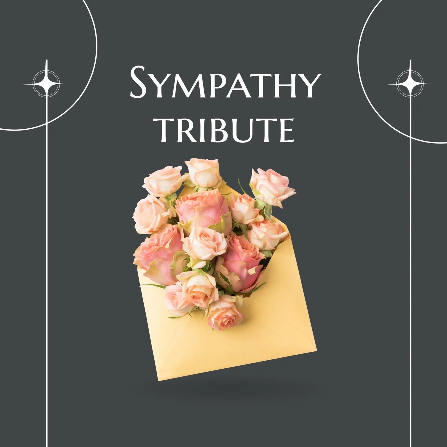 Sympathy Tribute - The Satin Rose Shop